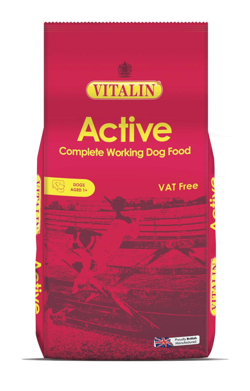 Vitalin Active Dry Dog Food - 15kg